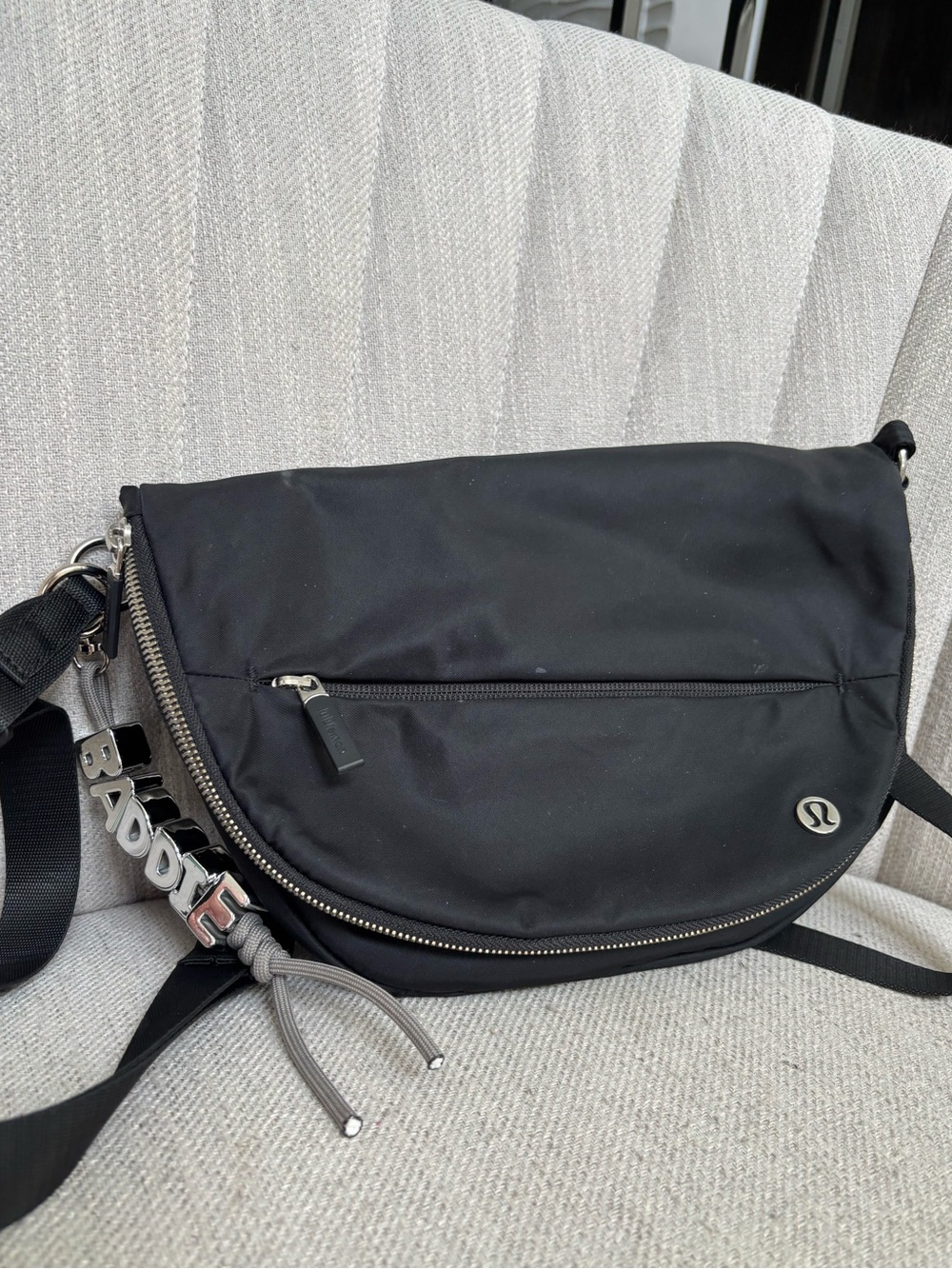 Lululemon All Night Festival Bag 5L in Black & Silver
